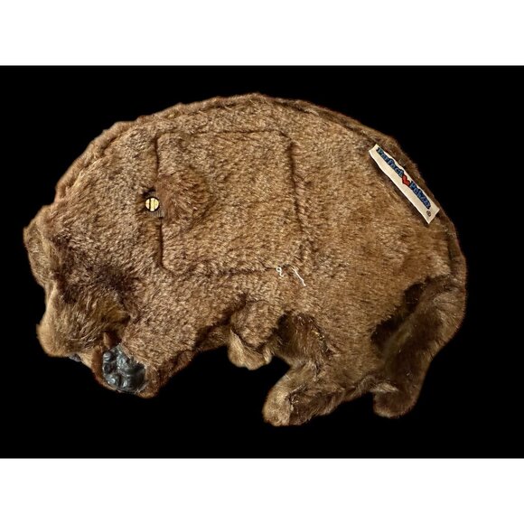 Realistic Breathing CHOCOLATE LAB PUPPY SLEEPING PLUSH Stuffed Toy Pet collect - Picture 9 of 15